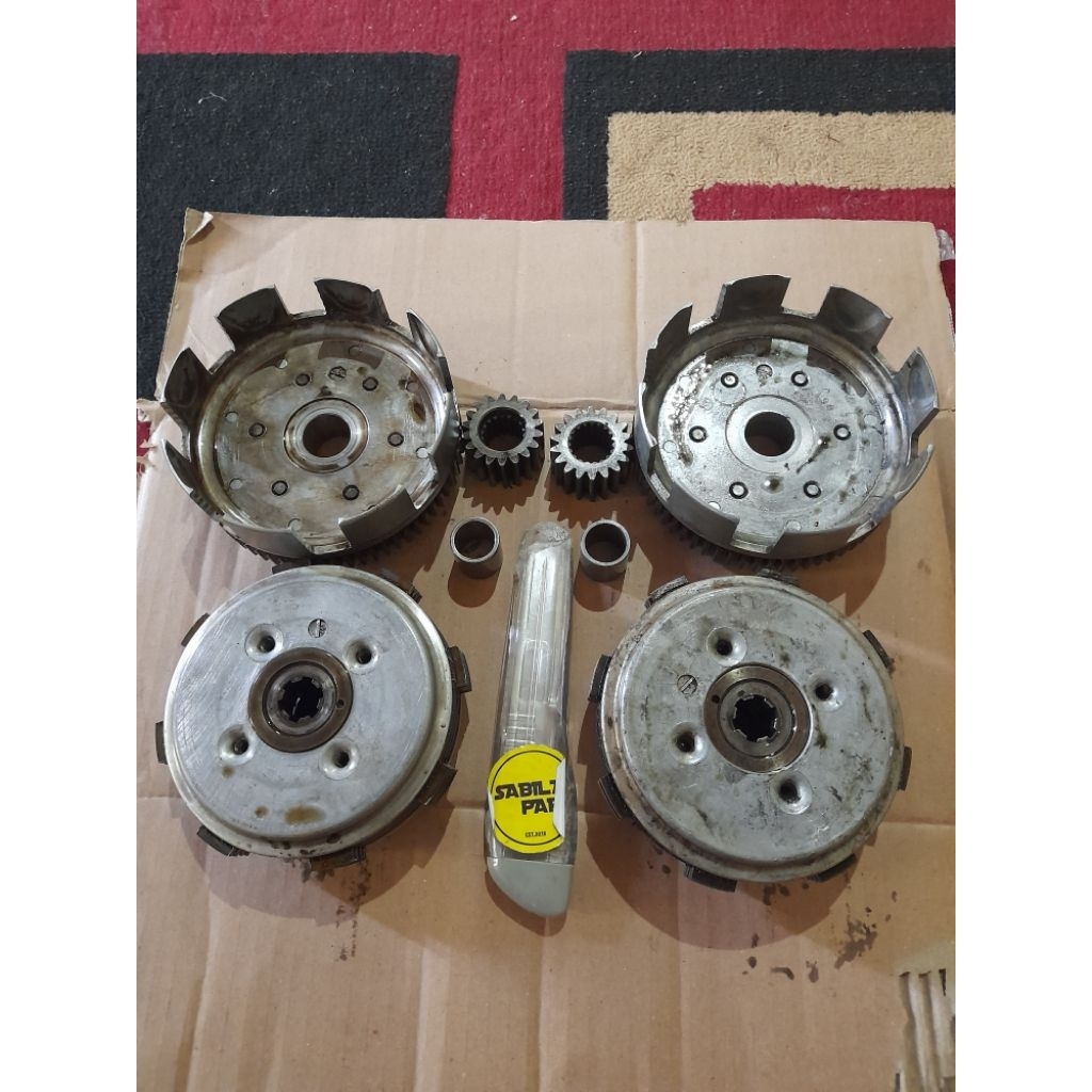 rumah kampas kopling gigi primer sekunder gigi nanas honda win origial copotan