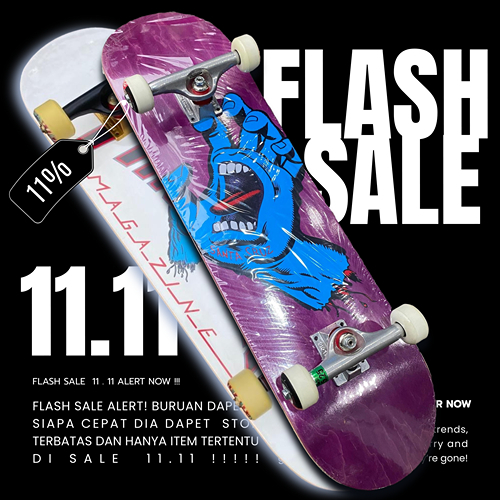 SANTA CRUZ pro grade skateboard fullset lengkap truck wheels