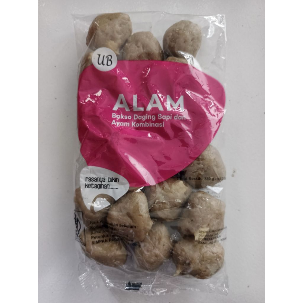 BASO ALAM UB ISI 20 BAKSO DAGING SAPI DAN AYAM KOMBINASI