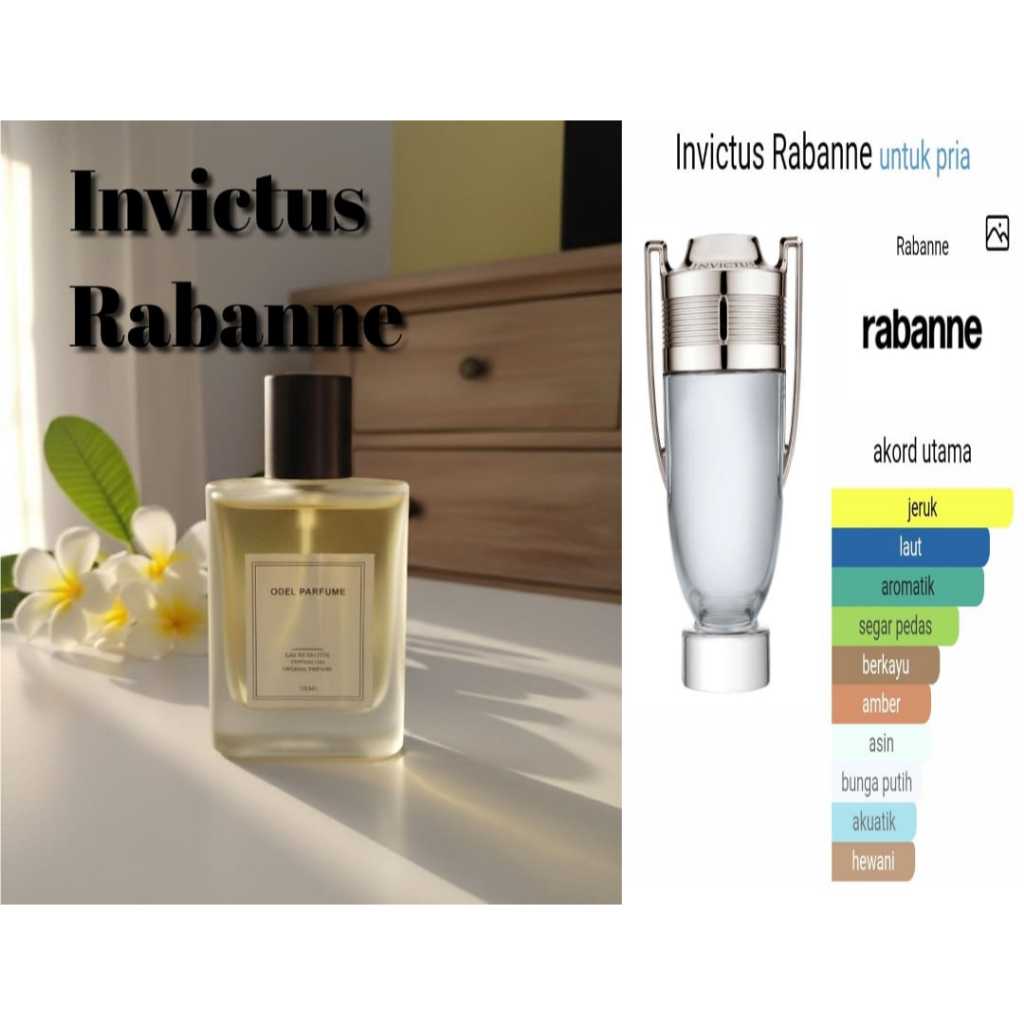 Invictus Paco Rabane | Parfum Inspired Pria Maskulin Tahan lama