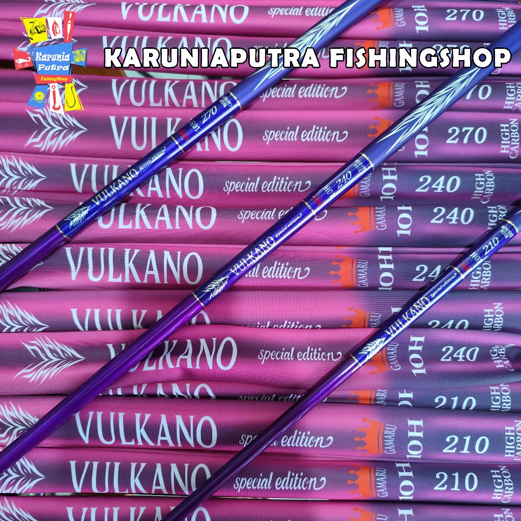 Joran Tegek 10H Gamaru Vulkano Hard Action Carbon Rod