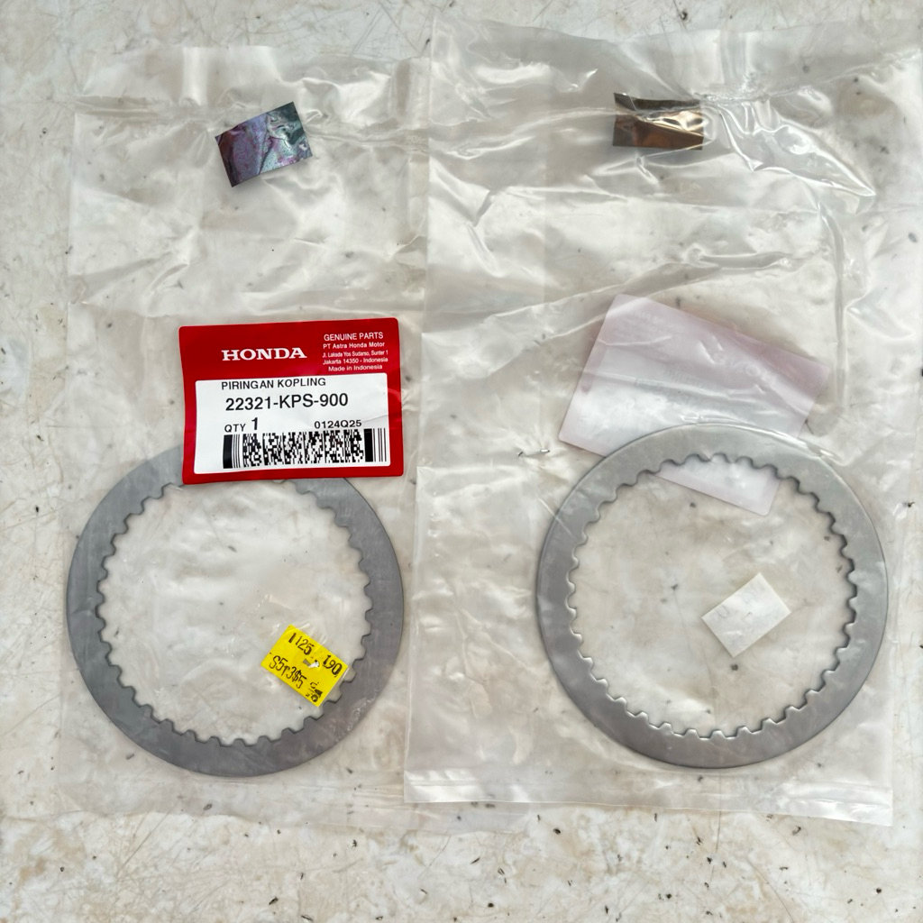 22321-KPS-900 PLATE CLUTCH Besi plat gesek kampas kopling CRF 150 Megapro New Verza