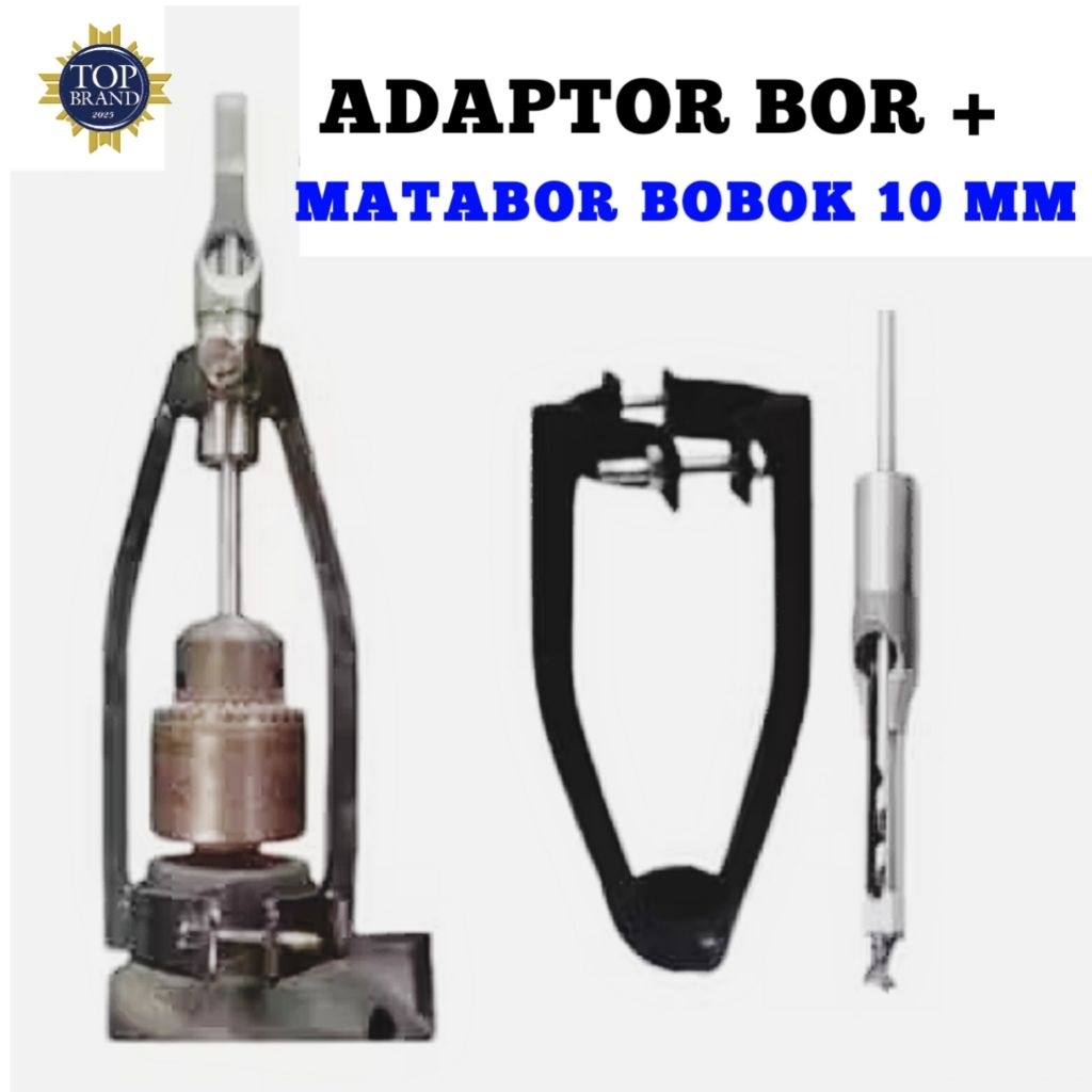 Adaptor Bor Bobok Kayu Serbaguna – Ubah Bor Jadi Mesin Bobok Kayu Praktis & Kuat
