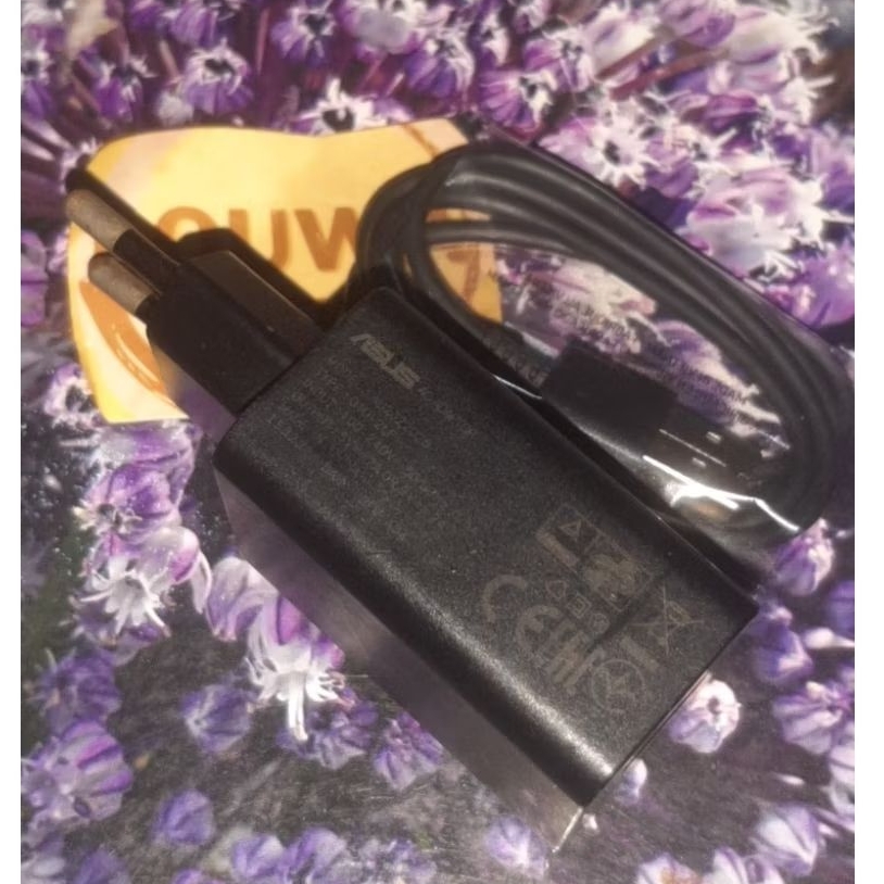 CHARGER ASUS 18 WATT FAST CHARGING ORI 100 % COPOTAN BAWAAN HP