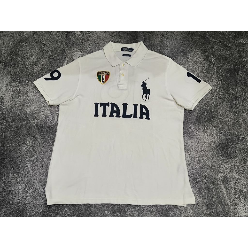 Polo Country Italy/Italia Polo Ralph Lauren White XL