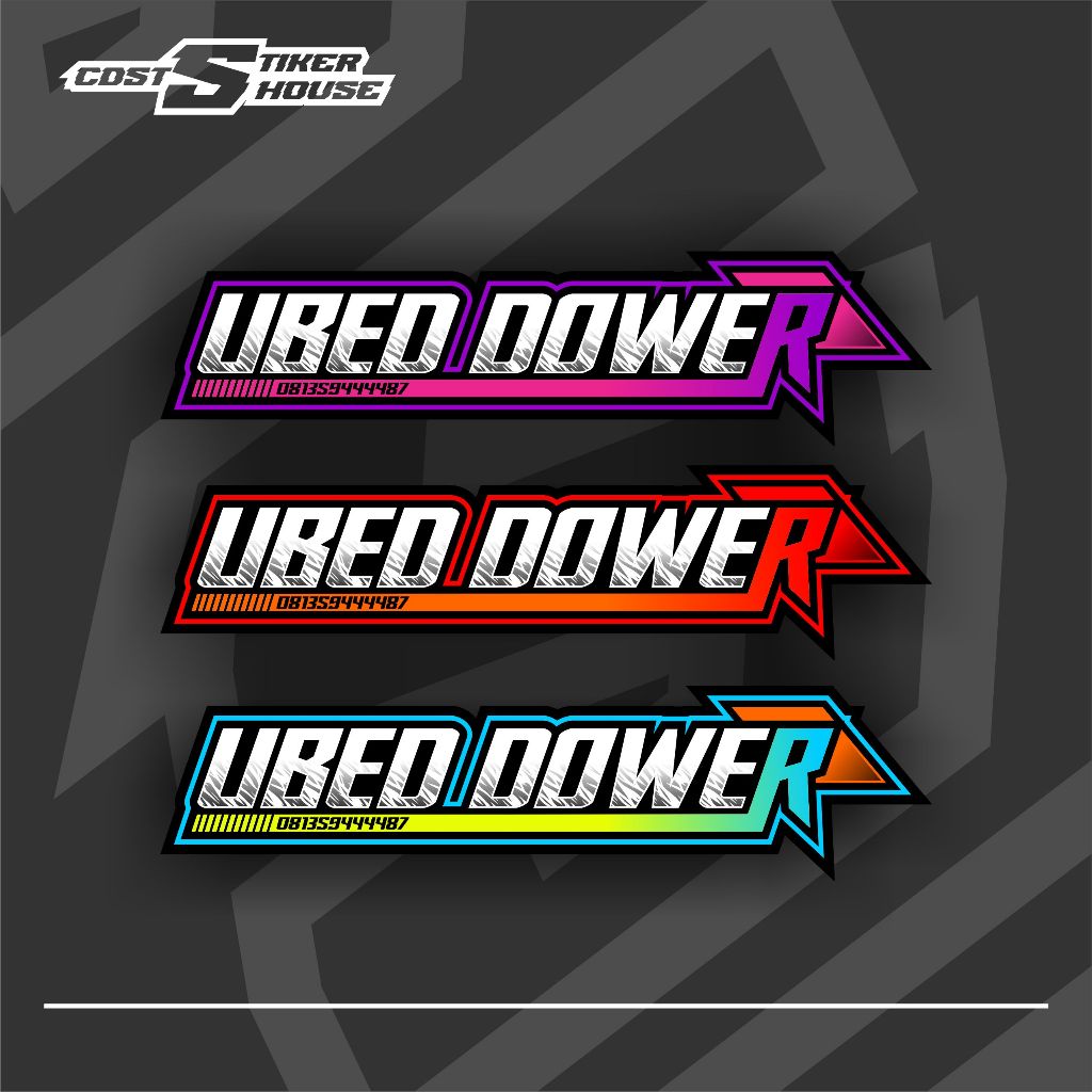 STIKER NAMA RACING NAMA KOMUNITAS STIKER NAMA BENGKEL CUSTOM SUKA SUKA