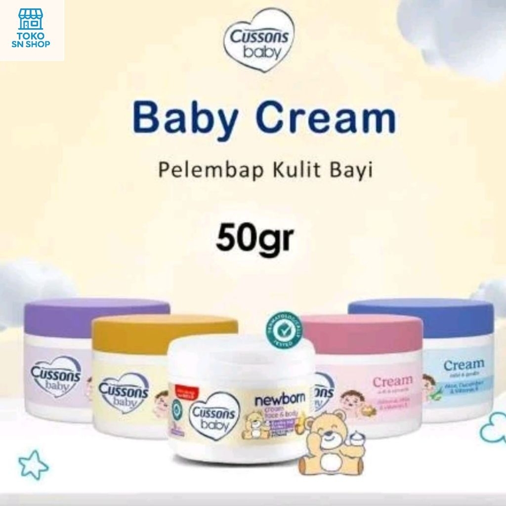 Cussons Baby Cream 50gr 100gr / Diapers Rush 60g / Cussons Baby Cream Newborn Mild / Ruam Popok Crea