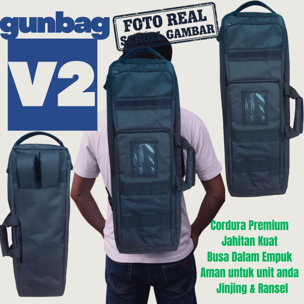 Tas senjata, gun bag, softcase, sarung senjata, cover senjata, tas tactical, tas taktis, tas senjata
