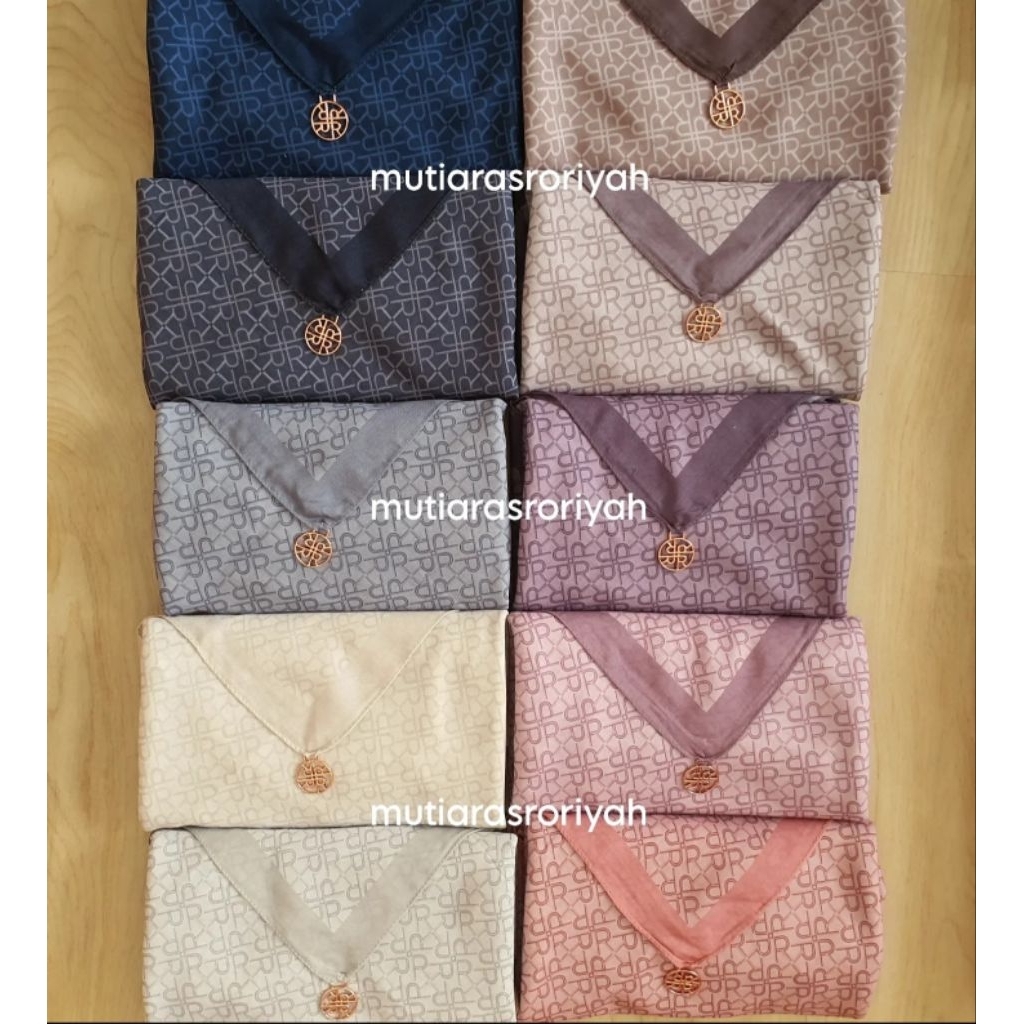 READY STOCK Ria Miranda Monogram Scarf Ziyana Voal RMTS 2025 Riamiranda