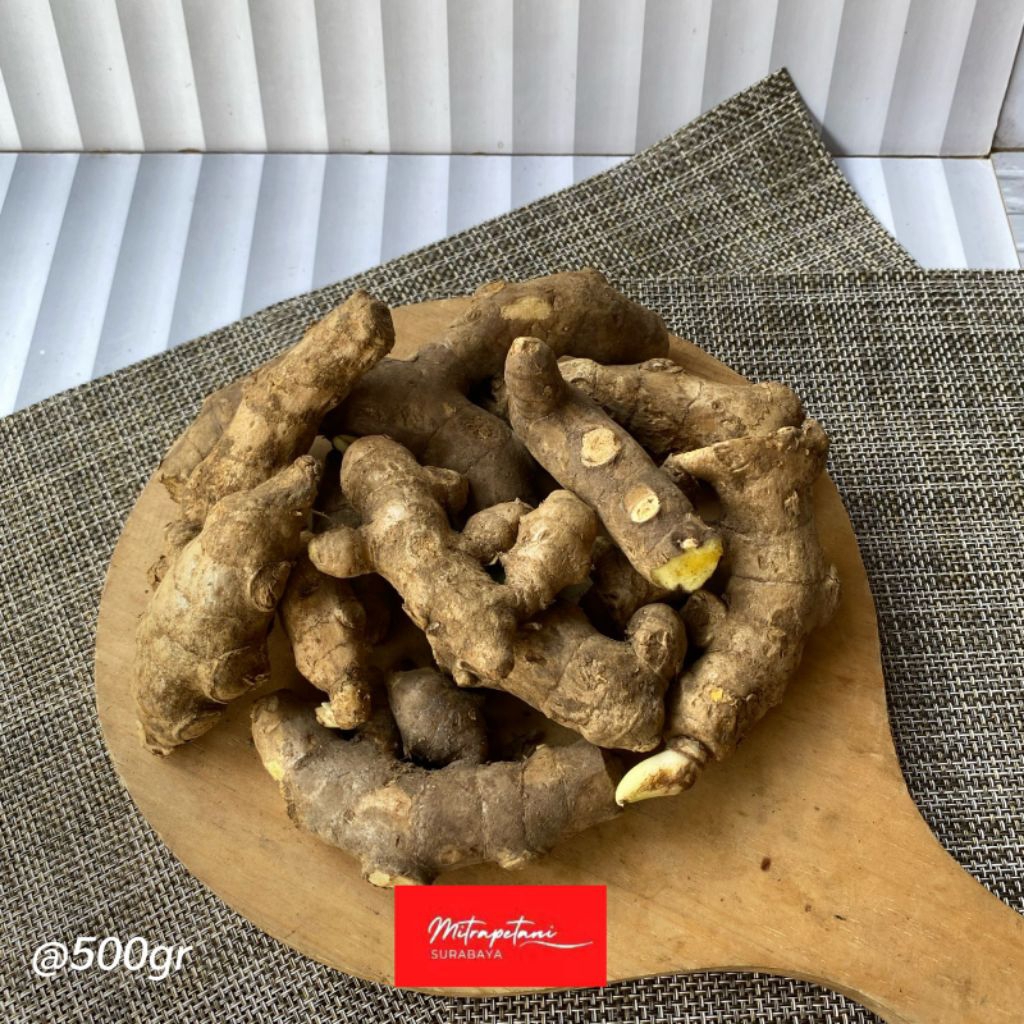 Kunir putih 500 gram,kunir putih rempah, rempah kunir putih