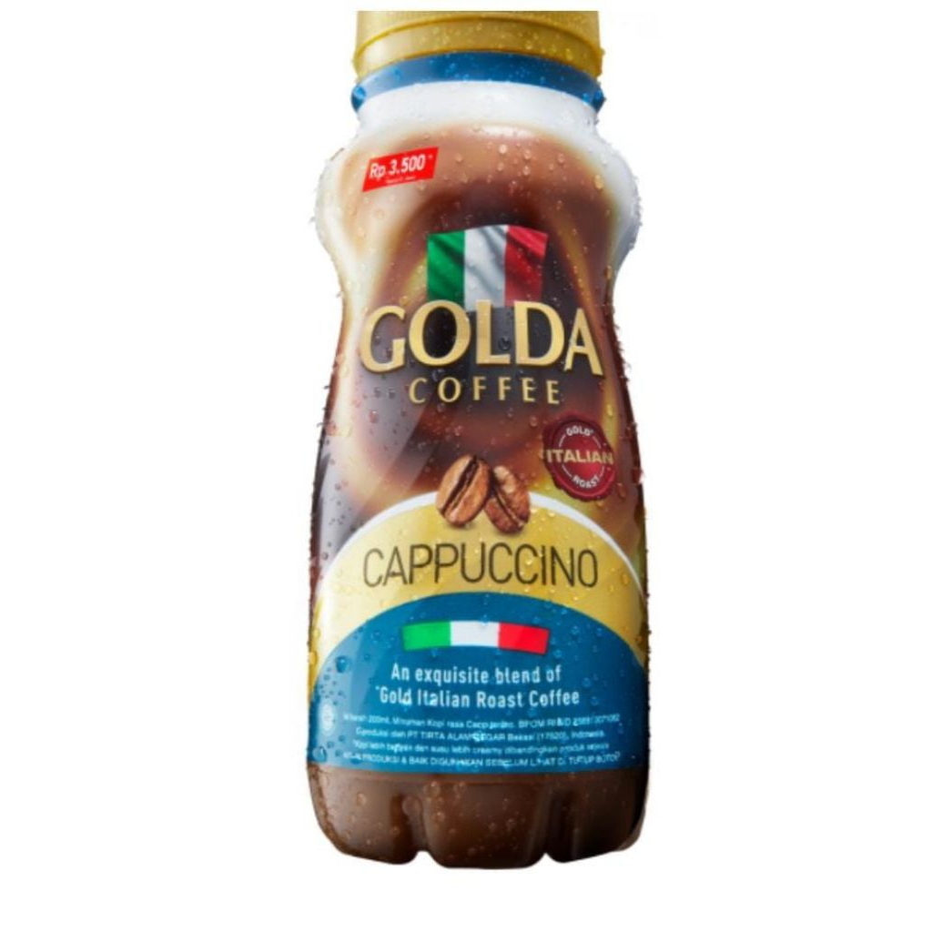 GOLDA COFFEE CAPPUCCINO & GOLDA LATTE 200 ML