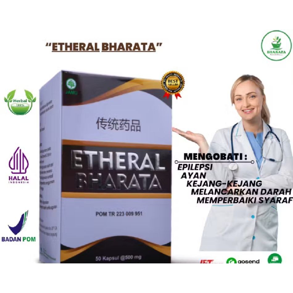 Etheral Bharata Herbal Obat Stroke Lumpuh Asli