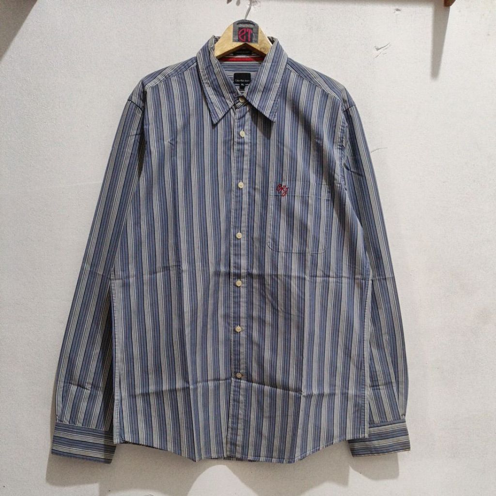 Kemeja Katun Calvin Klein