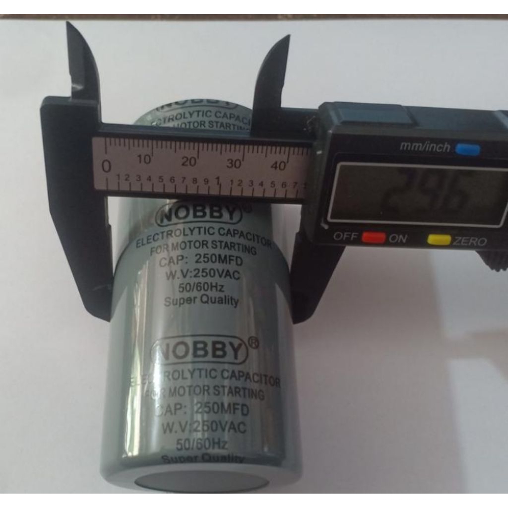 capasitor starting nobby 250uf nobby