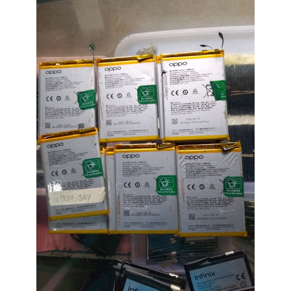 Baterai Second Oppo BLP805 A16 / A32 / A33 / A53 / A54 / A54s / A93