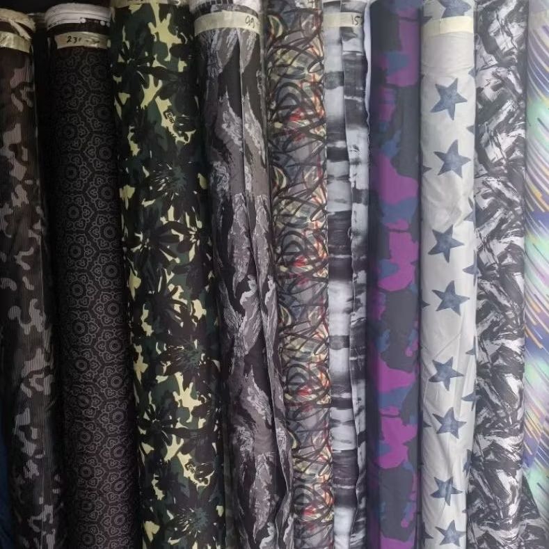 taslan despo motif aftrak waterproof untuk jaket tas mewah kain tebal