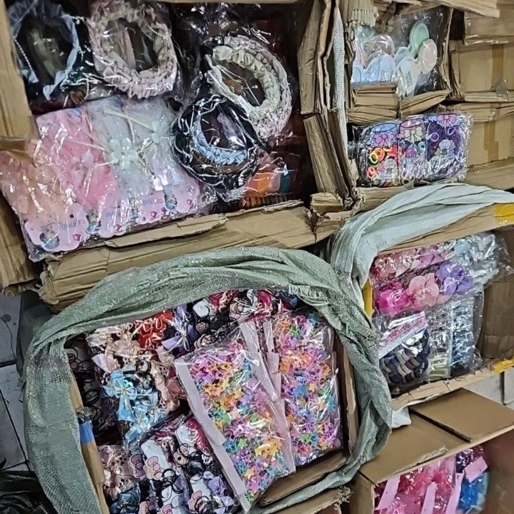 Paket Usaha Aksesoris Wanita dan Anak 200 ribu/2 kg