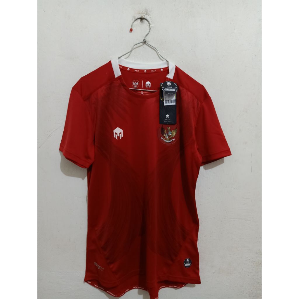 Jersey Timnas Indonesia Home 2020 2021 Original Authentic MILLS Boxset