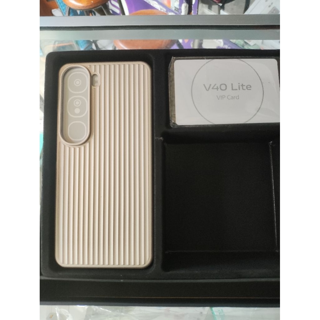 special gift box vivo v40 lite hard case  original