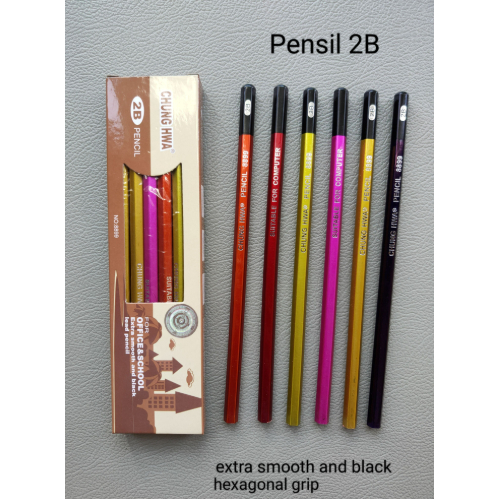Pensil Chung Hwa 2B  8899