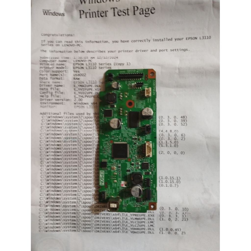 mainboard Epson  l3110