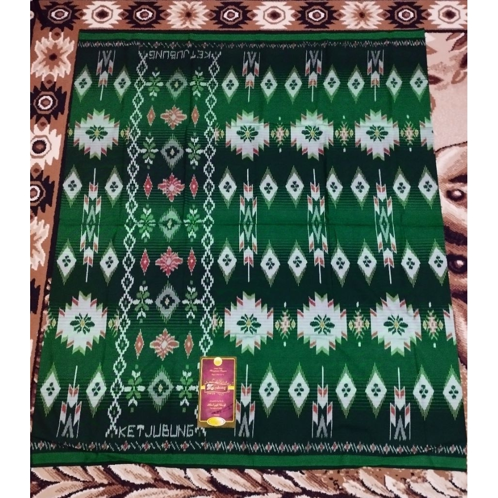 SARUNG KETJUBUNG GOYOR RED (GOLD)