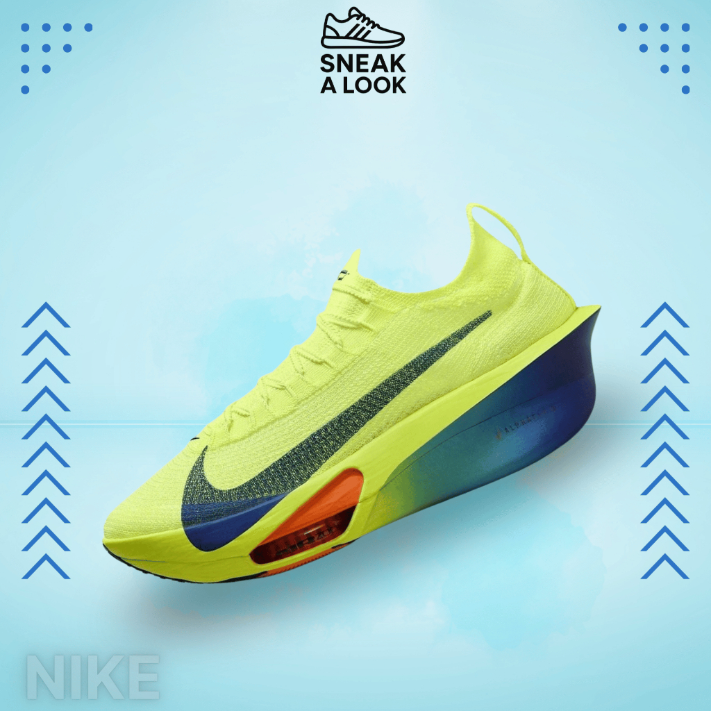 Nike AlphaFly Next 3 Volt Concord Running Shoe