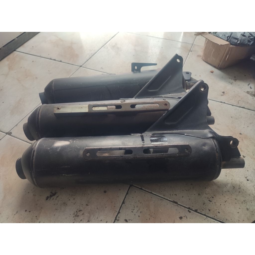 silencer knalpot vario 110 karbu ori honda