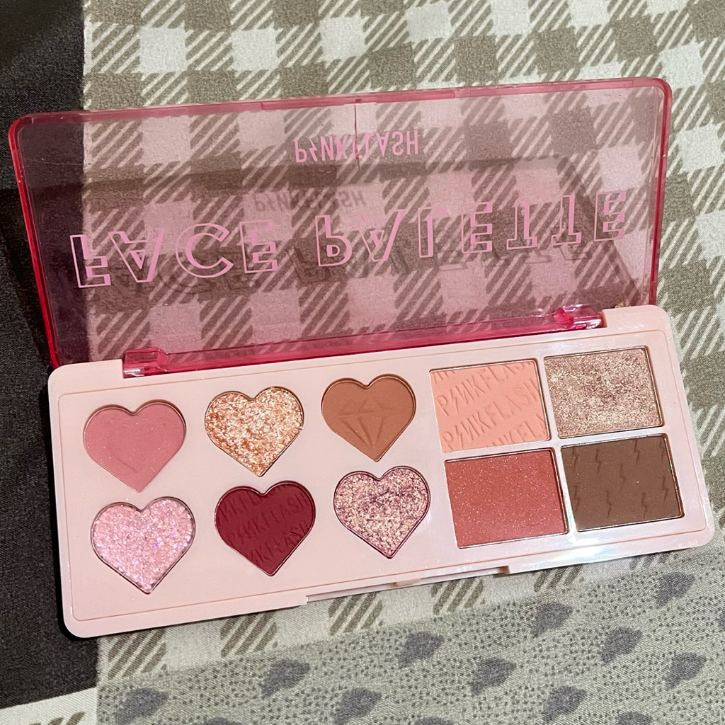 PRELOVED Multi Face Palette/Eyeshadow Palet Shade 02 Strawberry Ice PINKFLASH