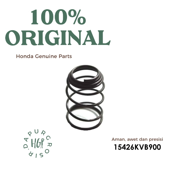 Per Pembuangan Oli Vario 110 Karbu (Spring Oil Filter Screen) Ori AHM Filter Saringan - 15426KVB900