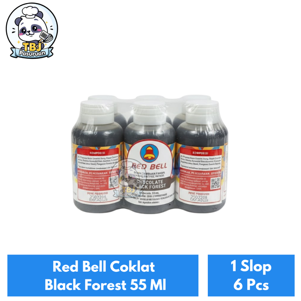 Red Bell Coklat Black Forest 55 Ml - 1 Slop 6 Pcs
