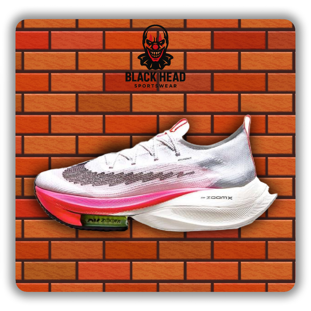Sepatu Lari Putih Pink Air Zoom Alphafly Next% 2 – Black Head Sportswear