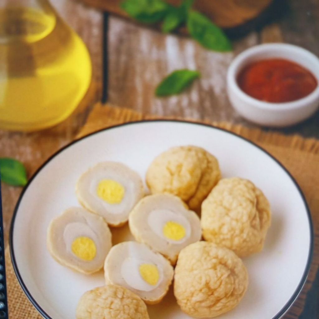 Bakso Ikan Goreng Telur Puyuh isi 10Pcs / Pack