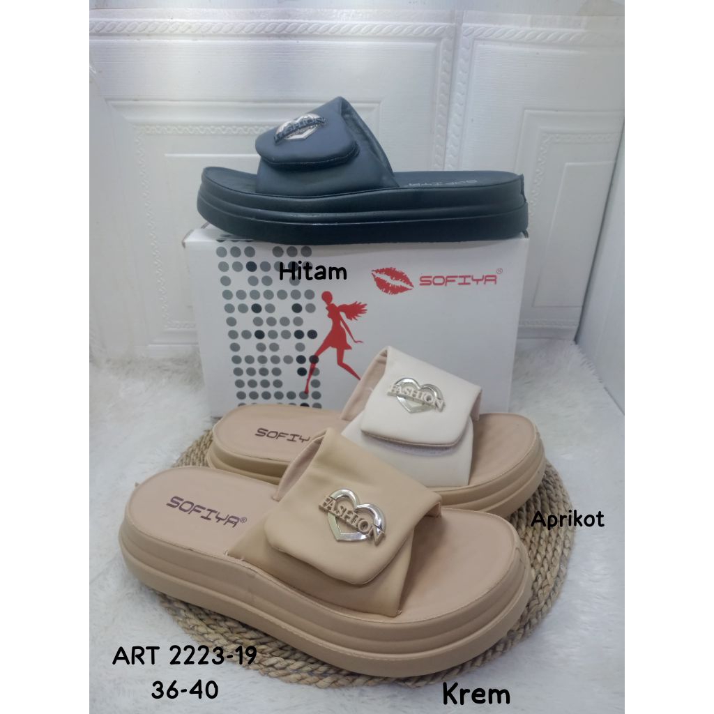 SENDAL FLAT IMPORT WANITA SOFIYA 2223-19