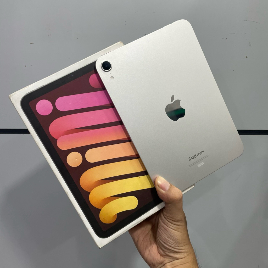 ipad mini 7 256gb a17 pro ibox second bekas mulus fullset original