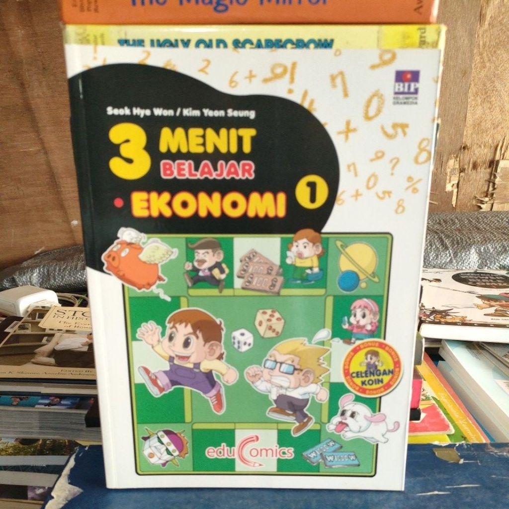 Buku Edu Comics 3 Menit Belajar Ekonomi 1