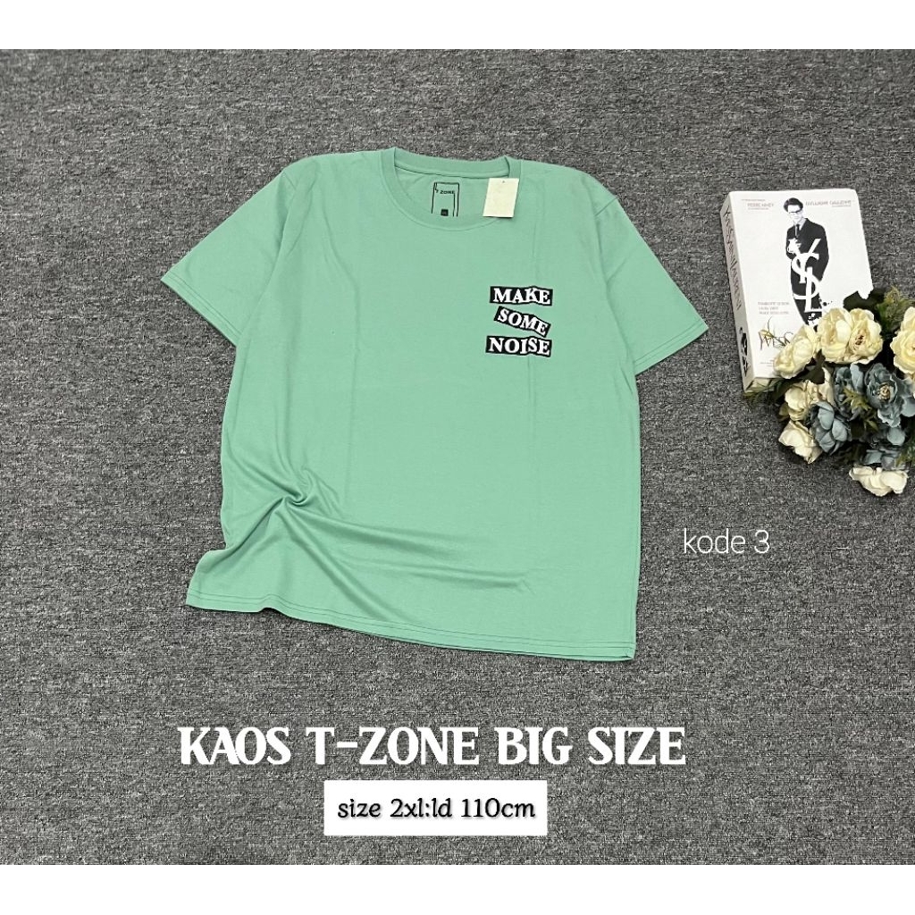 Kaos T-Zone Big Size