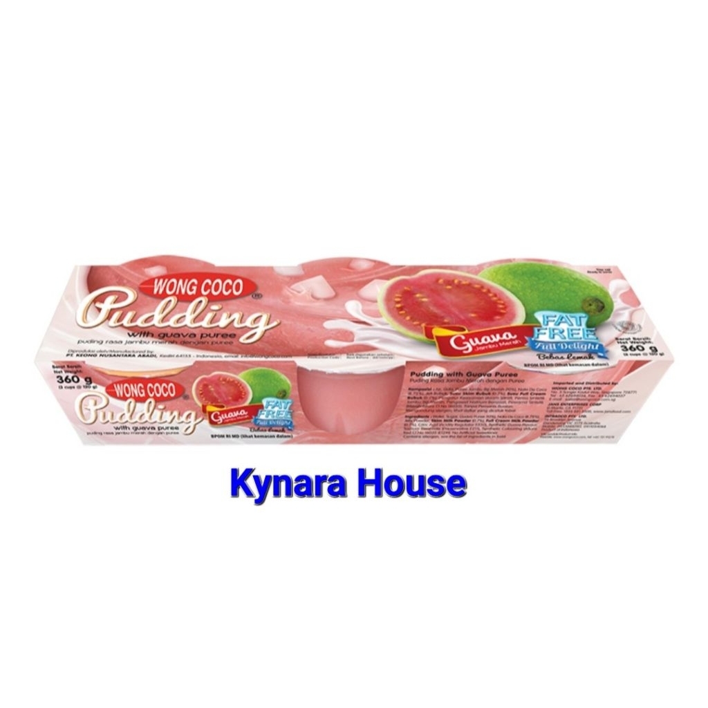 Wong Coco Puding 3x120gr