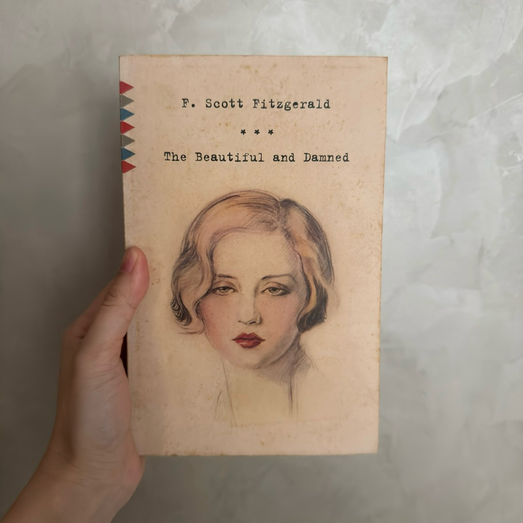 The Beautiful and the Damned by F. Scott Fitzgerald - preloved english book classic literature