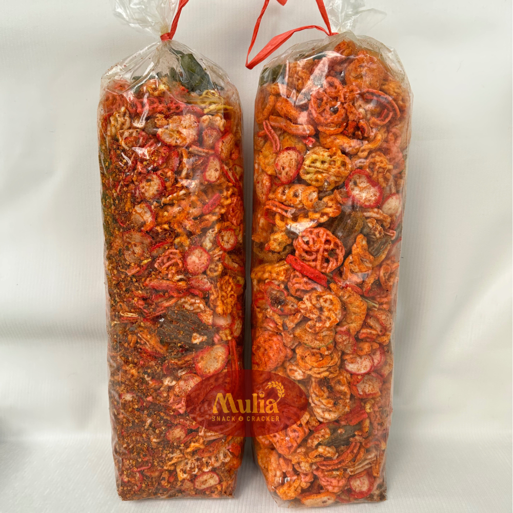 Seblak mix kerupuk seblak kering 1KG bumbu melimpah