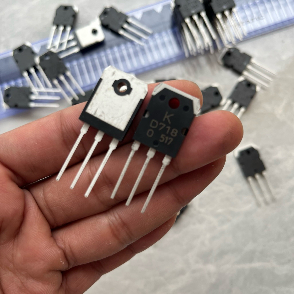 Transistor D 718 kec original tr d718