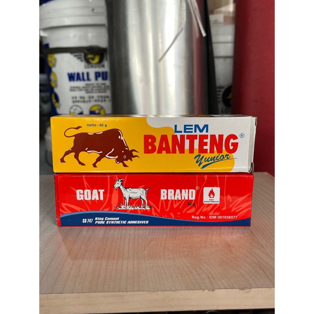Lem Banteng dan Lem Kambing Tube/Odol