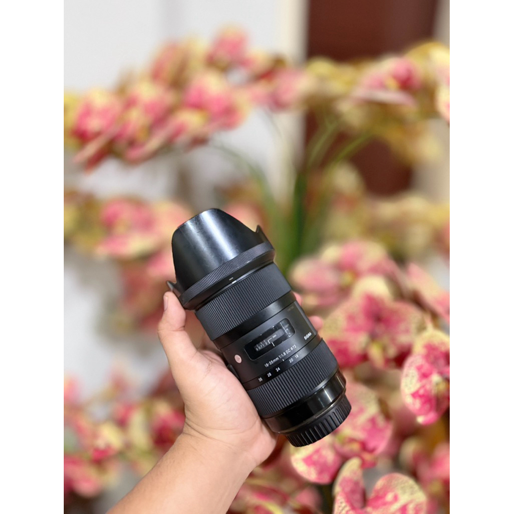 lensa sigma art 18 35 siap kerja