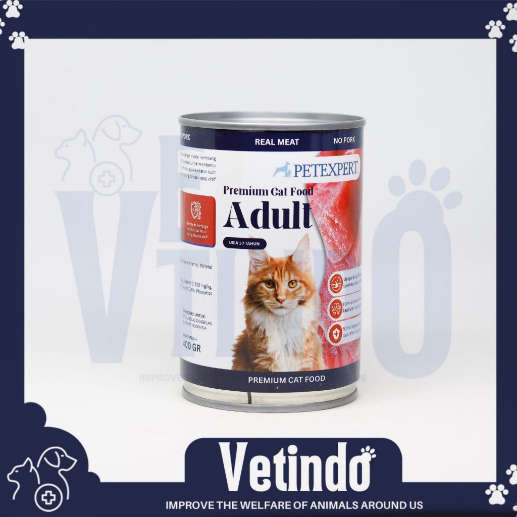 PETEXPERT SENIOR 400GR/PREMIUM CAT FOOD/WETFOOD