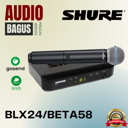 SHURE BLX24/BETA58A / BLX24 BETA58A / BLX24BETA58A / BLX 24 BT 58 A / BLX24BT58A / BLX24 BT58A / BET