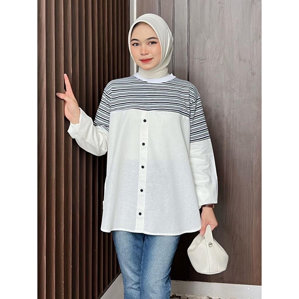 Gena Blouse Athayaa Daily Atasan Wanita Original / Atasan Kemeja / Blouse / Athayaa