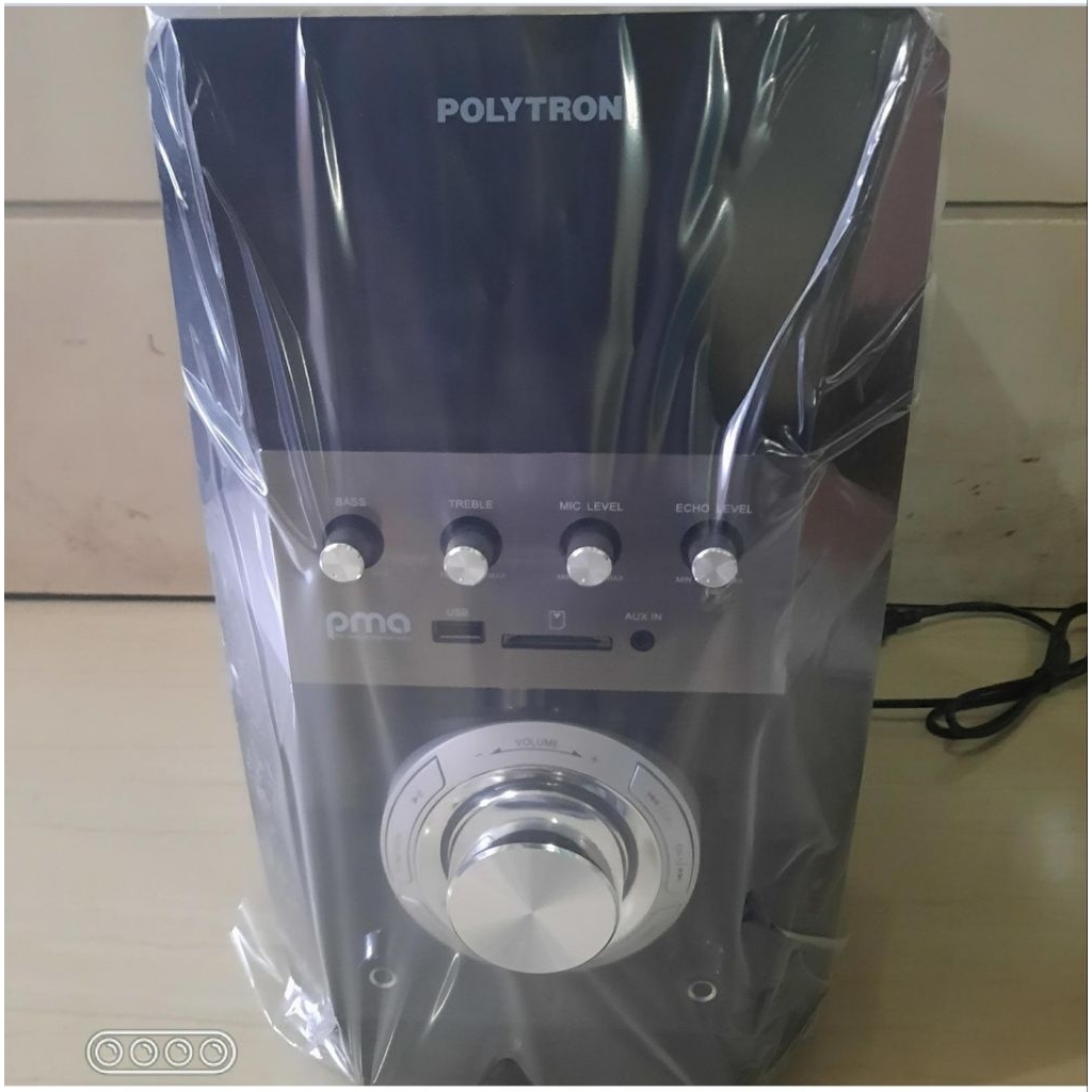 SUB WOOFER AKTIF POLYTRON PMA 9522 Bluetooth Speaker Bass (SUBWOFER AJA)