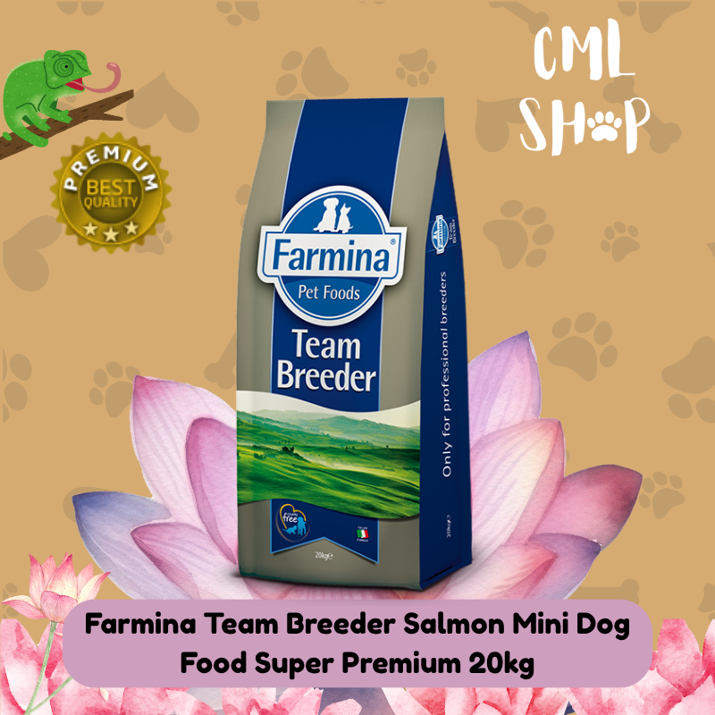 Dogfood - Farmina Team Breeder Salmon Mini Dog Food Super Premium 20kg
