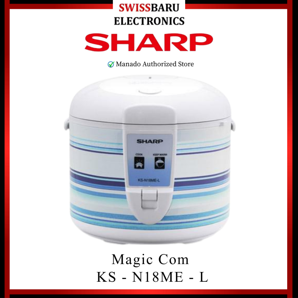 SHARP RICE COOKER KS - N18ME - L, 1.8Liter