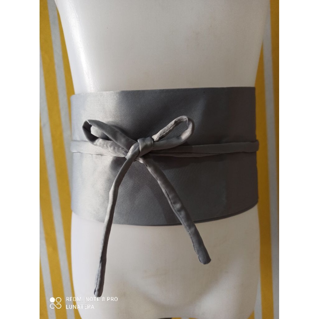 OBI BELT WANITA SATIN PREMIUM IKAT PINGGANG SABUK WANITA KEKINIAN UNTUK GAMIS